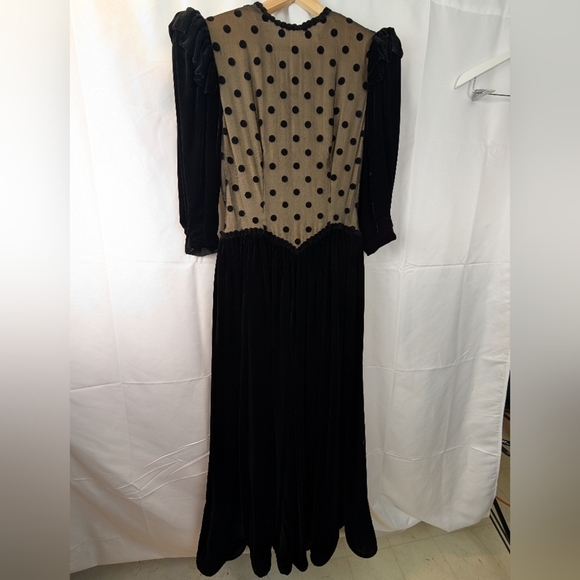 Maggy Reeves couture vintage gown size M(estimated) - Picture 1 of 14